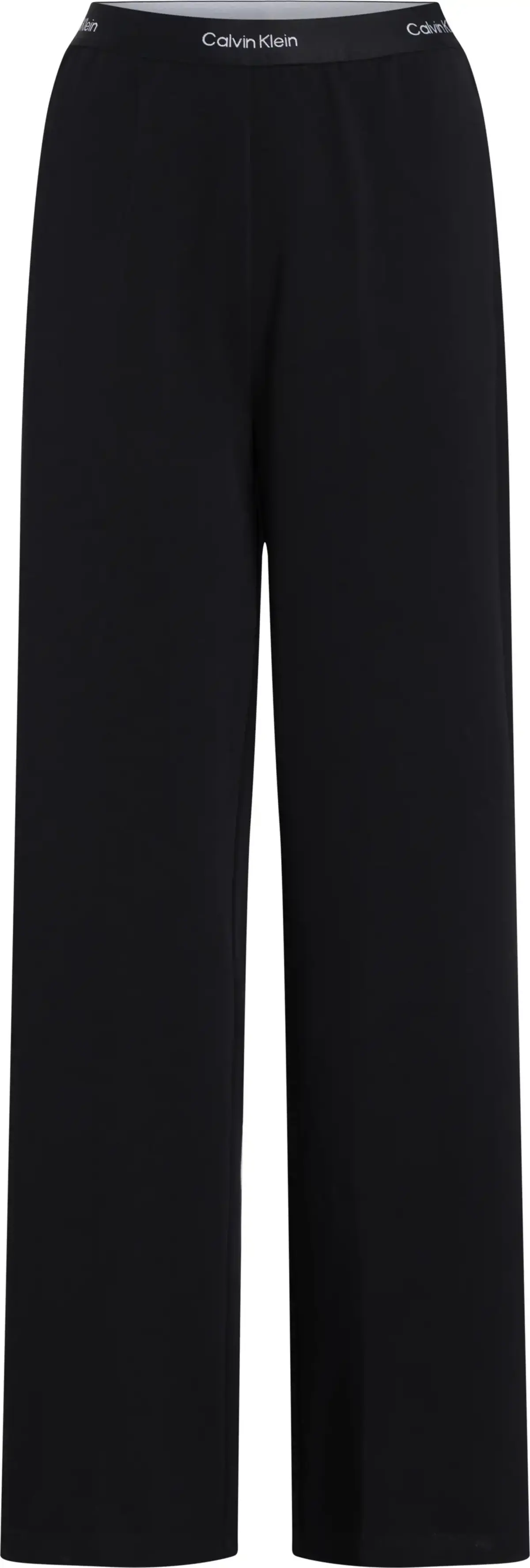 Calvin Klein LOGO ELASTIC PANT Kadın Siyah Pantolon