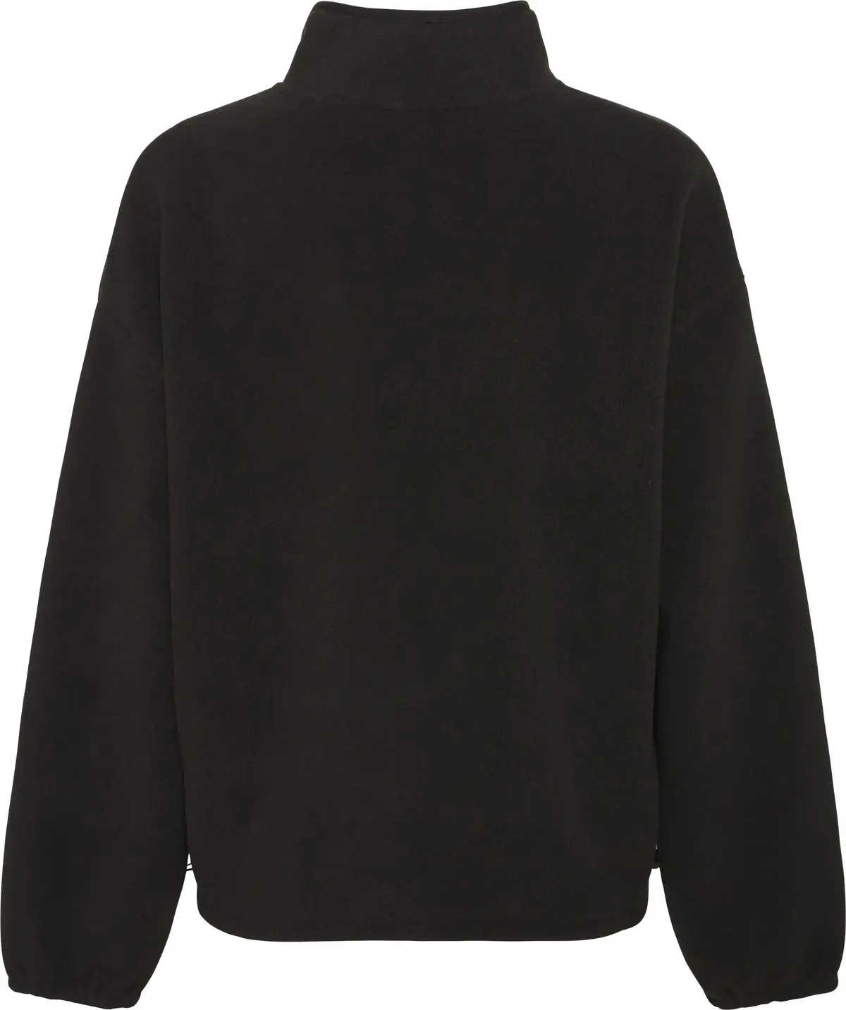 Calvin Klein LS POLAR FLEECE FZ JACKET Kadın Siyah Fermuarlı Ceket