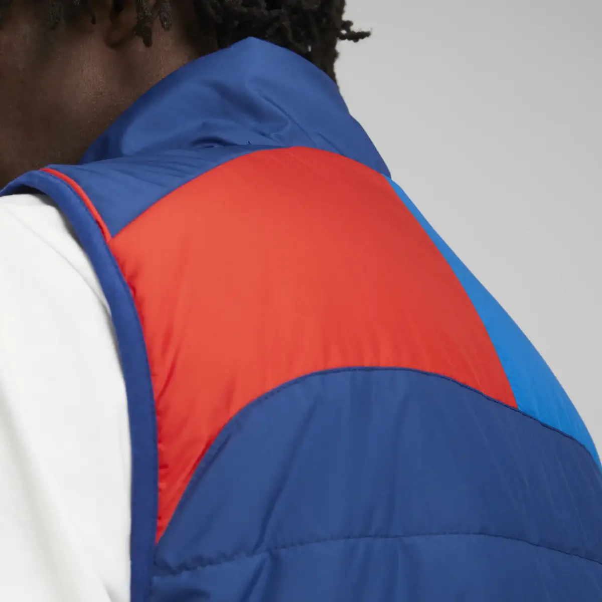 Puma BMW MMS MT7 Padded Vest Mavi Erkek Şişme Yelek