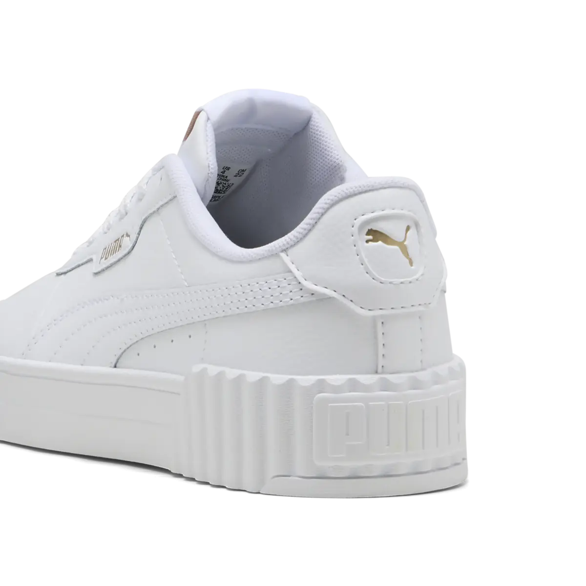 Puma Carina 3.0 Jr Beyaz Kadın Spor Ayakkabı & Sneaker