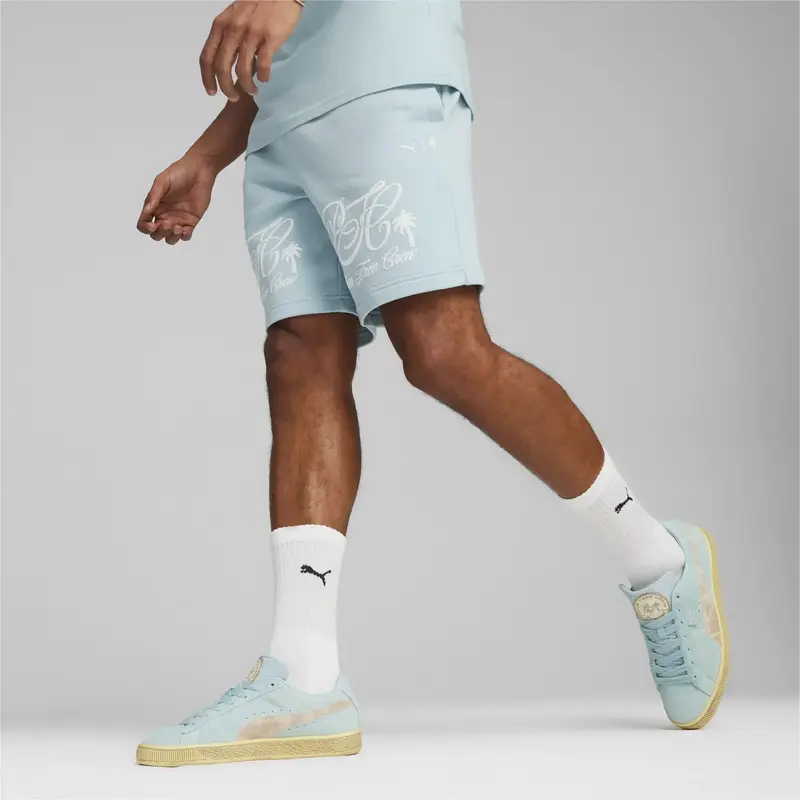 Puma X PTC Shorts 8" TR Açık Mavi Erkek Şort