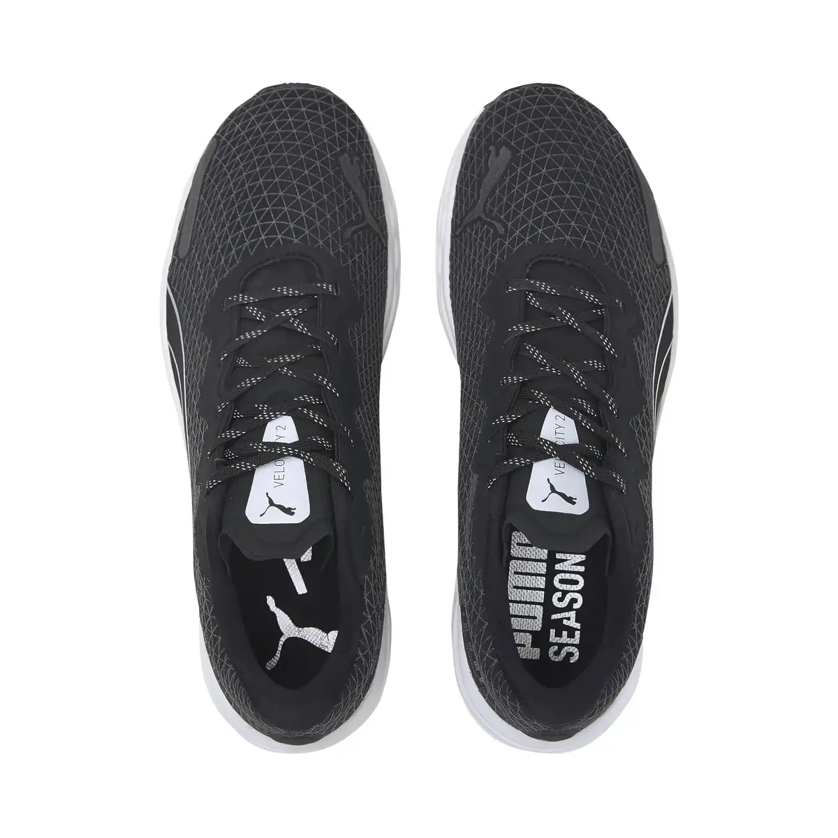 Puma Velocity Nitro 2 WTR Siyah Erkek Günlük Spor Ayakkabı