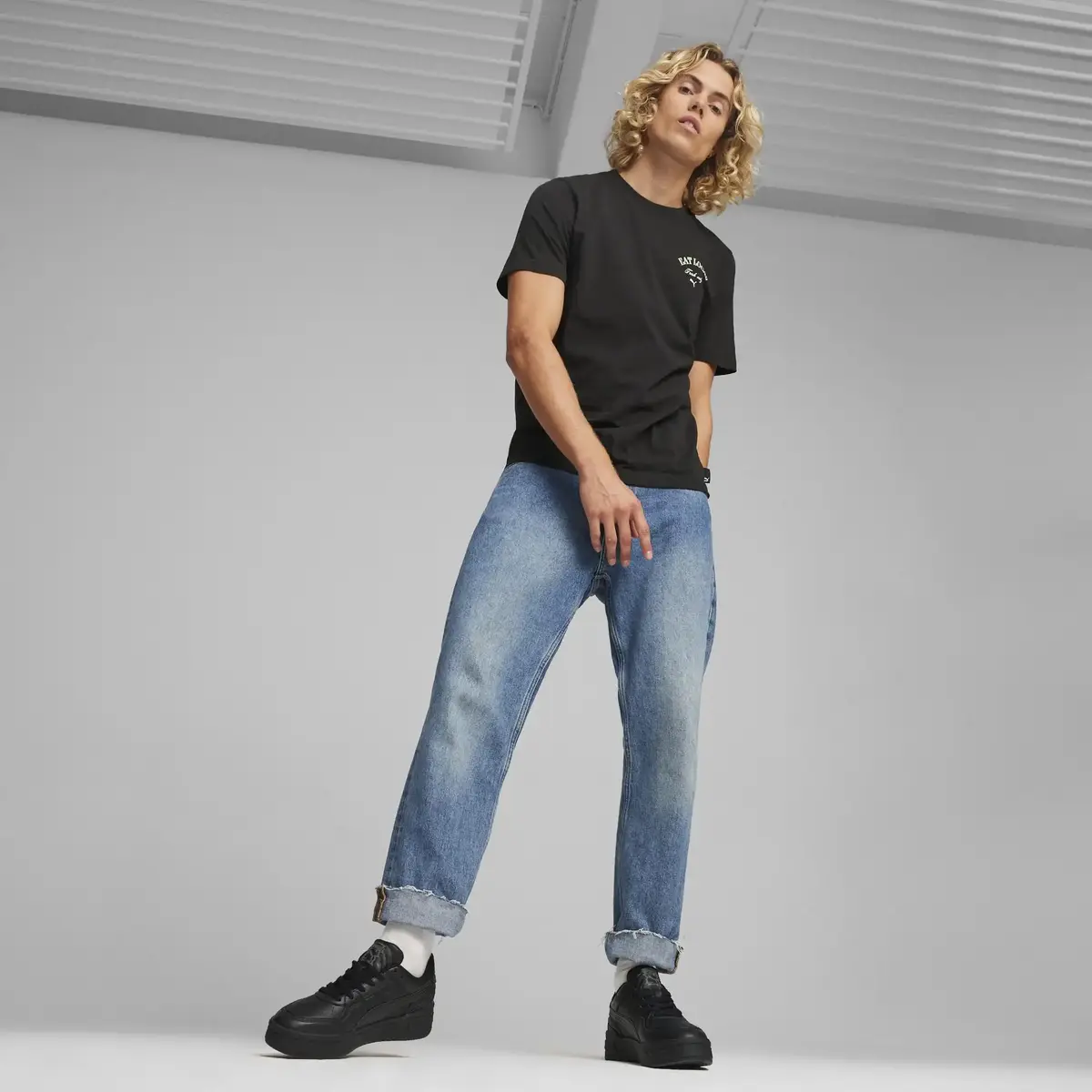 Puma CA Pro Crush Siyah Erkek Günlük Spor Ayakkabı
