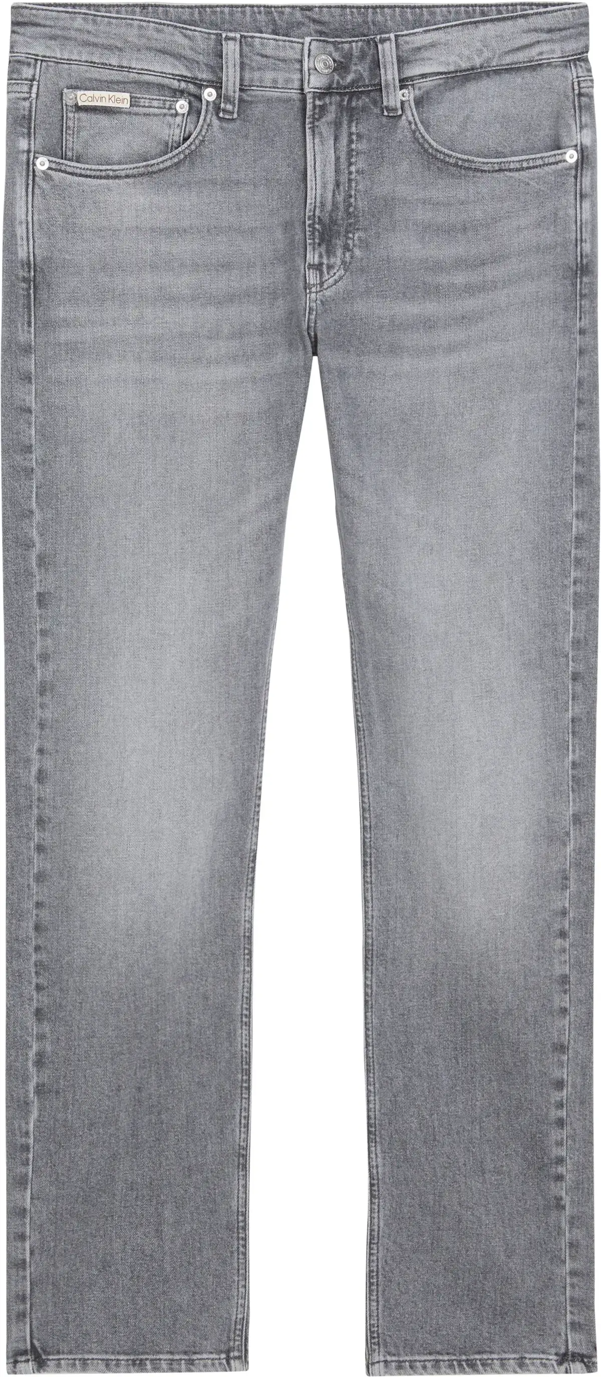 Calvin Klein SLIM TAPER, 1BZ Gri Erkek Jean Pantolon