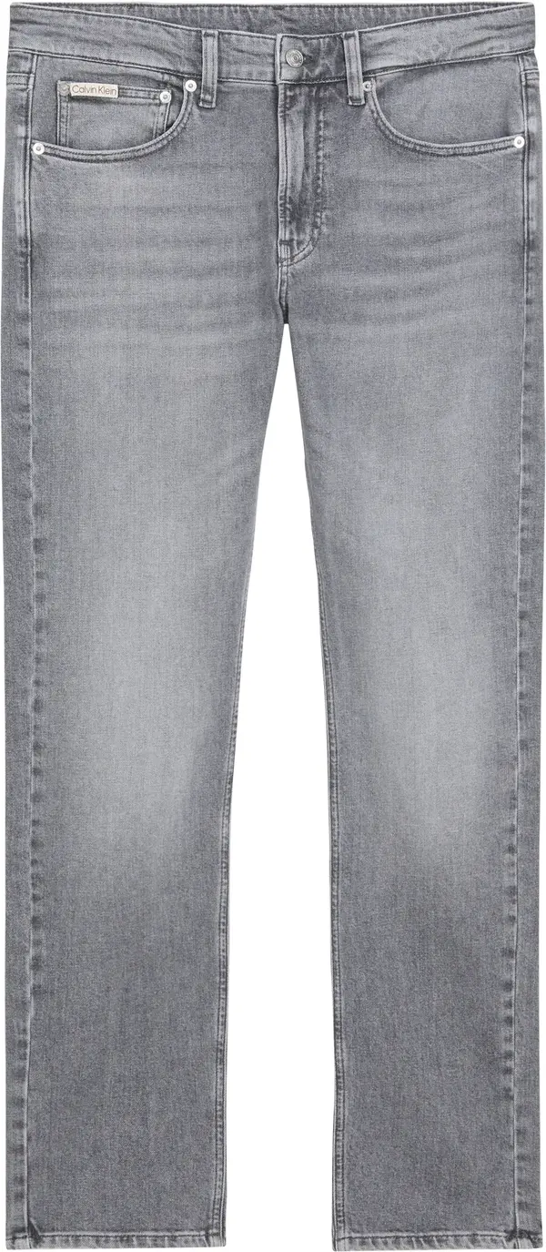 Calvin Klein SLIM TAPER, 1BZ Gri Erkek Jean Pantolon