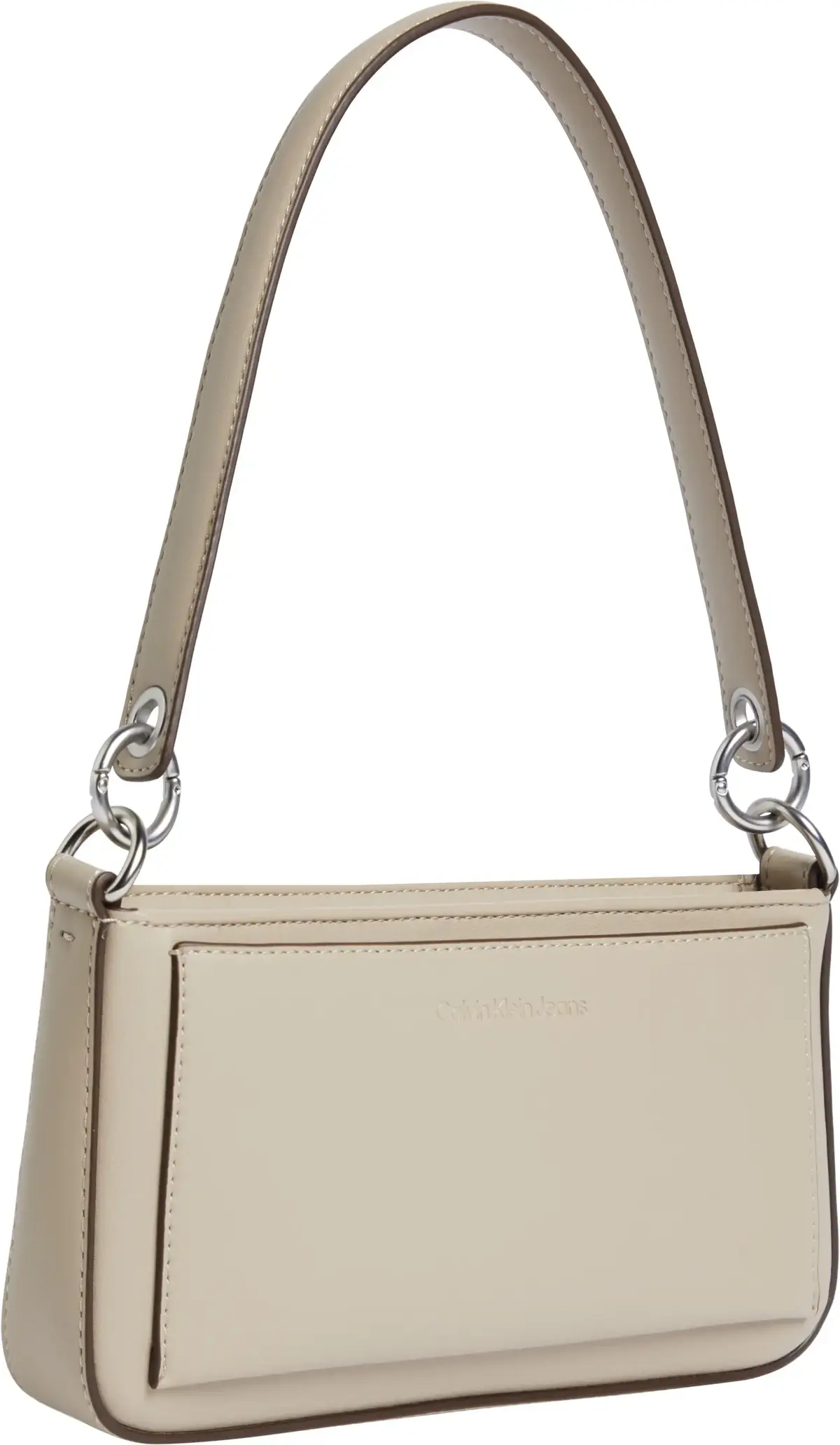 Calvin Klein SCULPTED SHOULDER PO, PBF Bej Kadın Çanta