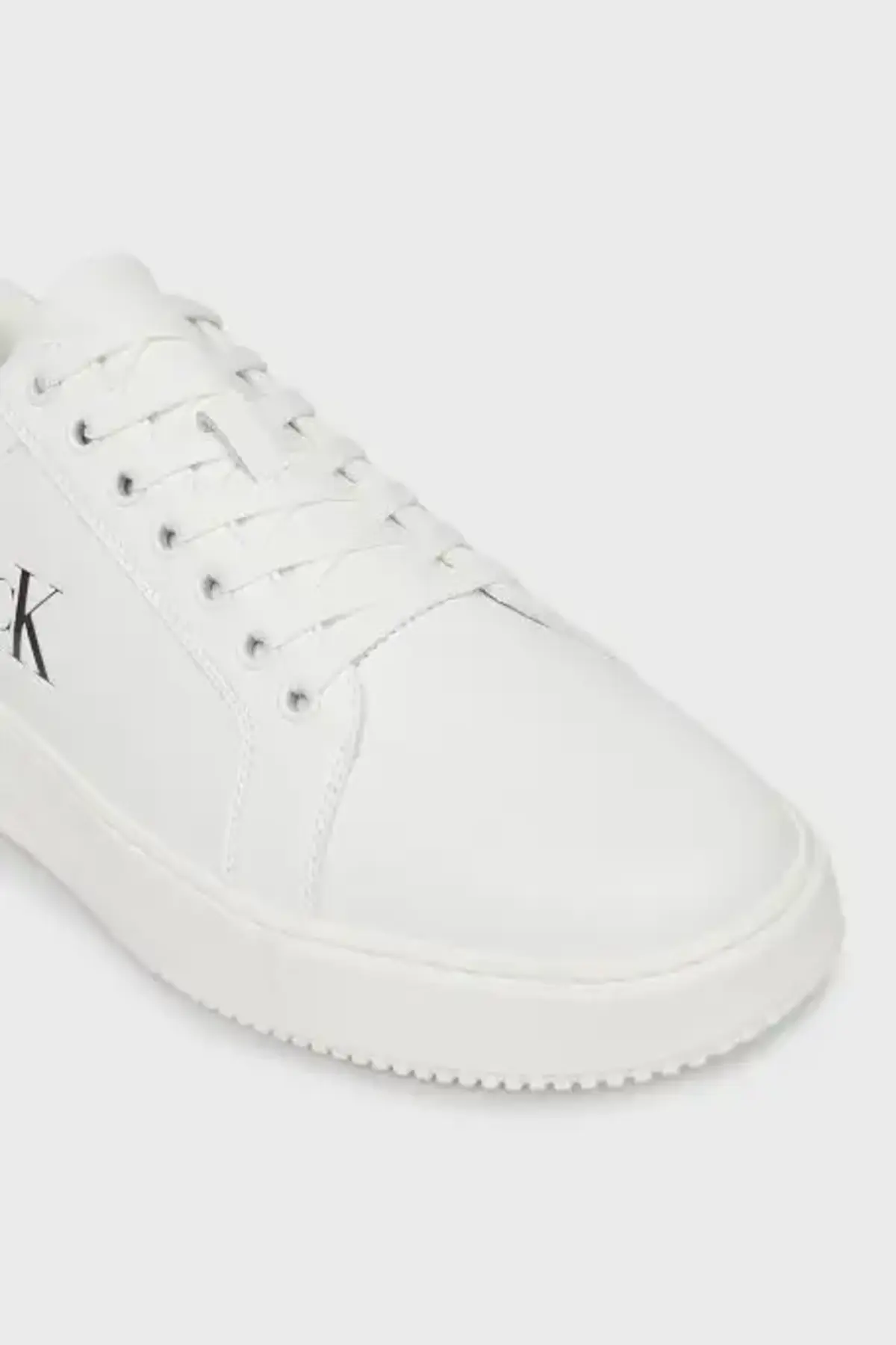 Calvin Klein CHUNKY CUPSOLE RU PATCH LTH Beyaz Erkek Günlük Spor Ayakkabı