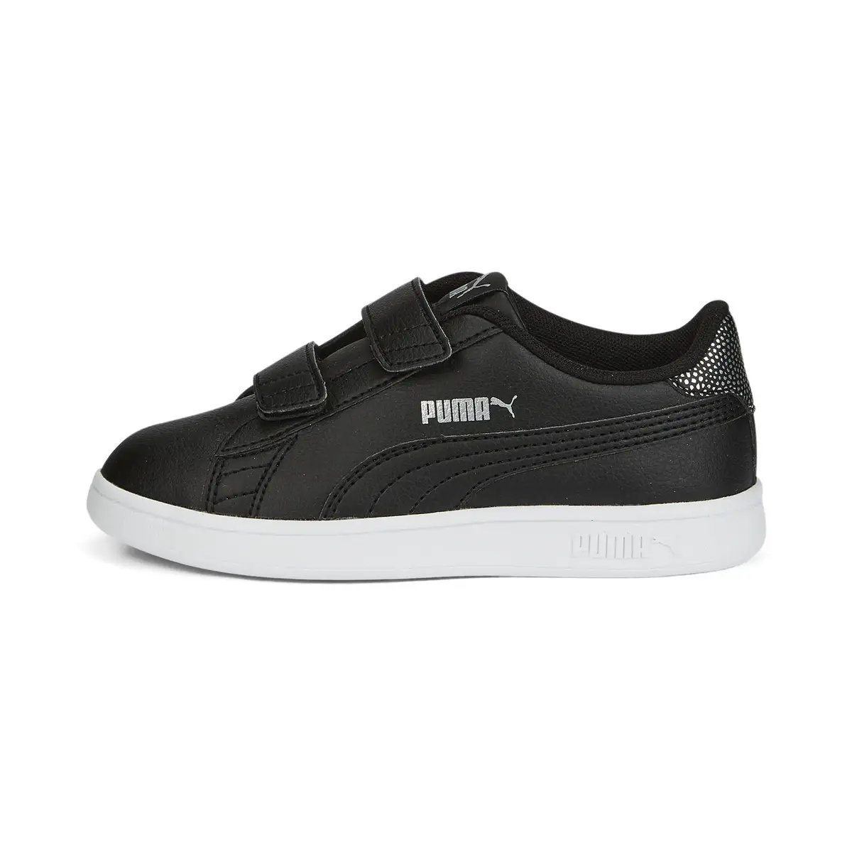Puma Smash V2 Metallics V Ps Siyah Kız Çocuk Günlük Spor Ayakkabı