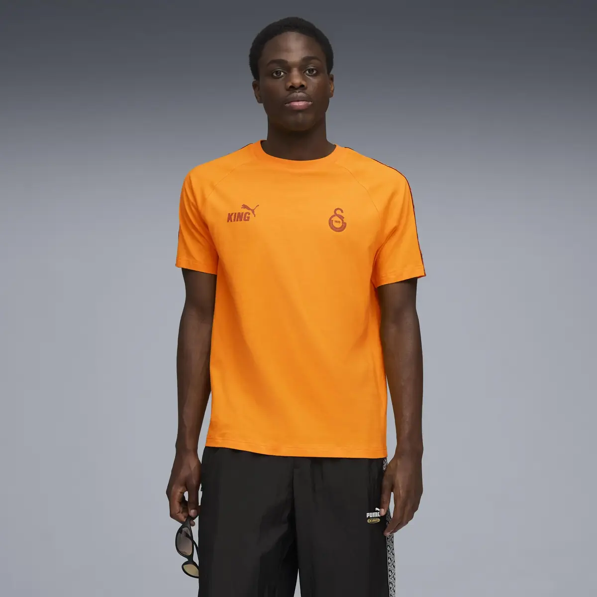 Puma GSK KING Tee Turuncu Erkek T-Shirt