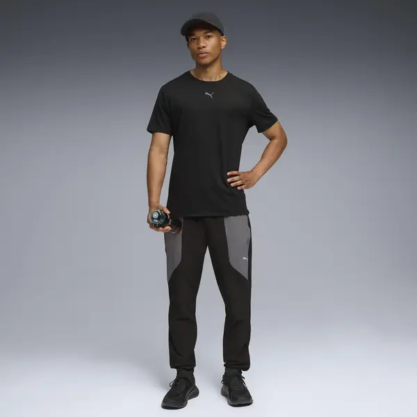 Puma M CLOUDSPUN TEE Siyah Erkek T-Shirt