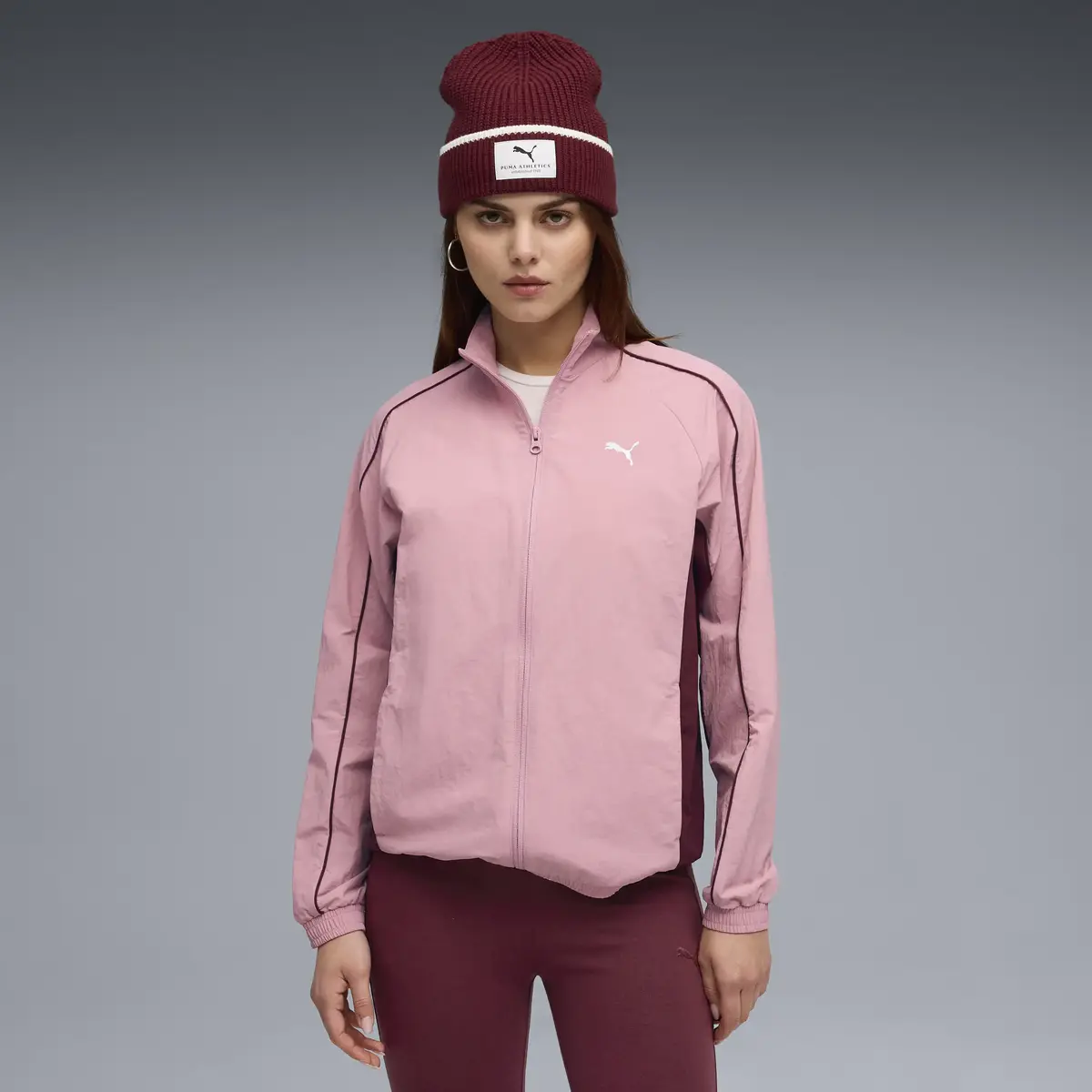 Puma SPORT Full-Zip Jacket Pembe Kadın Ceket