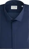Calvin Klein STAIN SHIELD DOT SLI Erkek Lacivert Gömlek