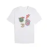 PUMA WARDROBE ESS Graphic Tee Beyaz Erkek T-Shirt