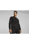 Puma Ferrari Race MT7 Track Jacket Siyah Erkek Fermuarlı Sweatshirt