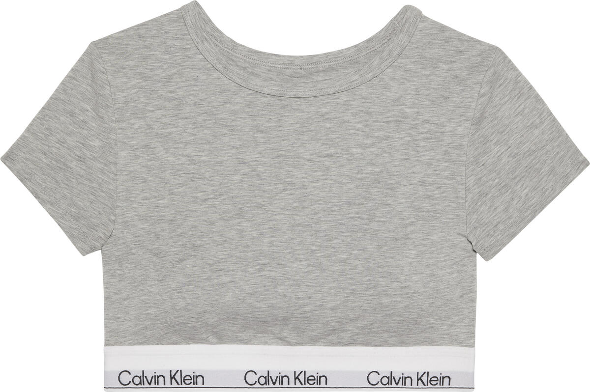 Calvin Klein T-SHIRT BRALETTE Gri Kadın Bralet