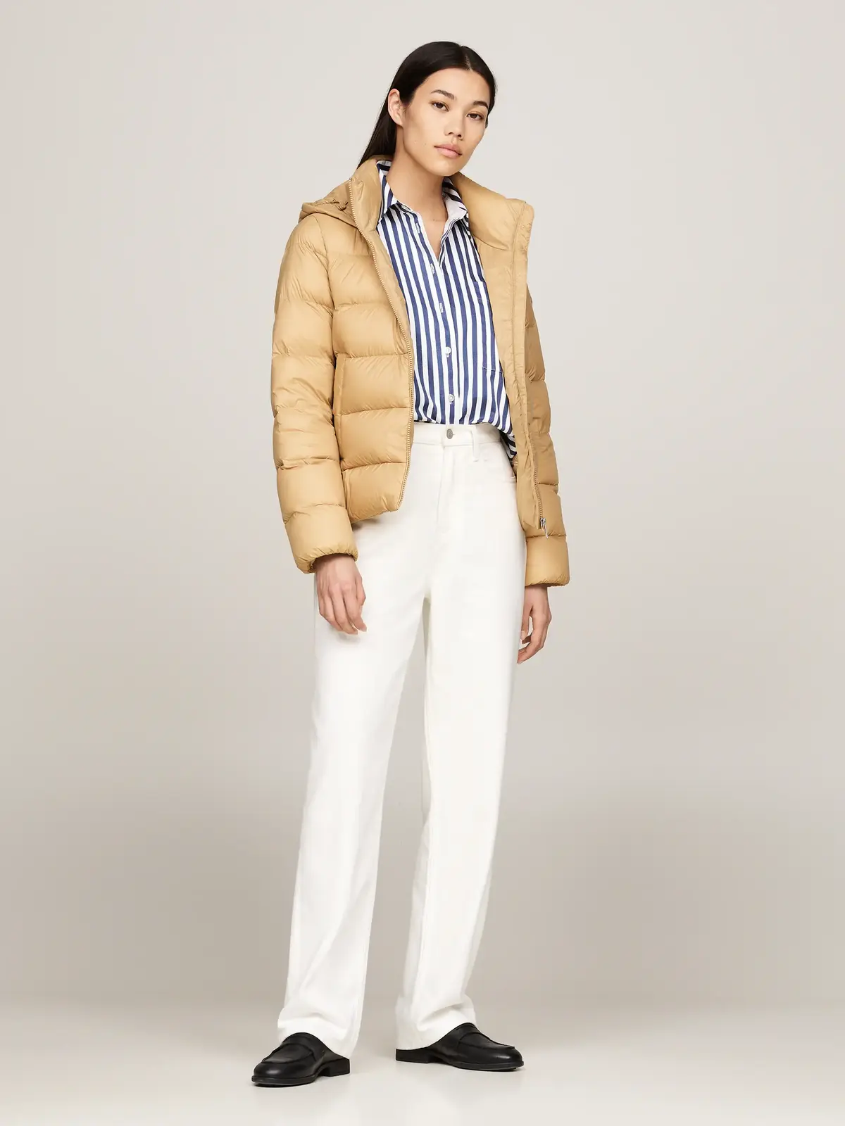 Tommy Hilfiger LW DOWN CASUAL JACKE Kadın Haki Mont