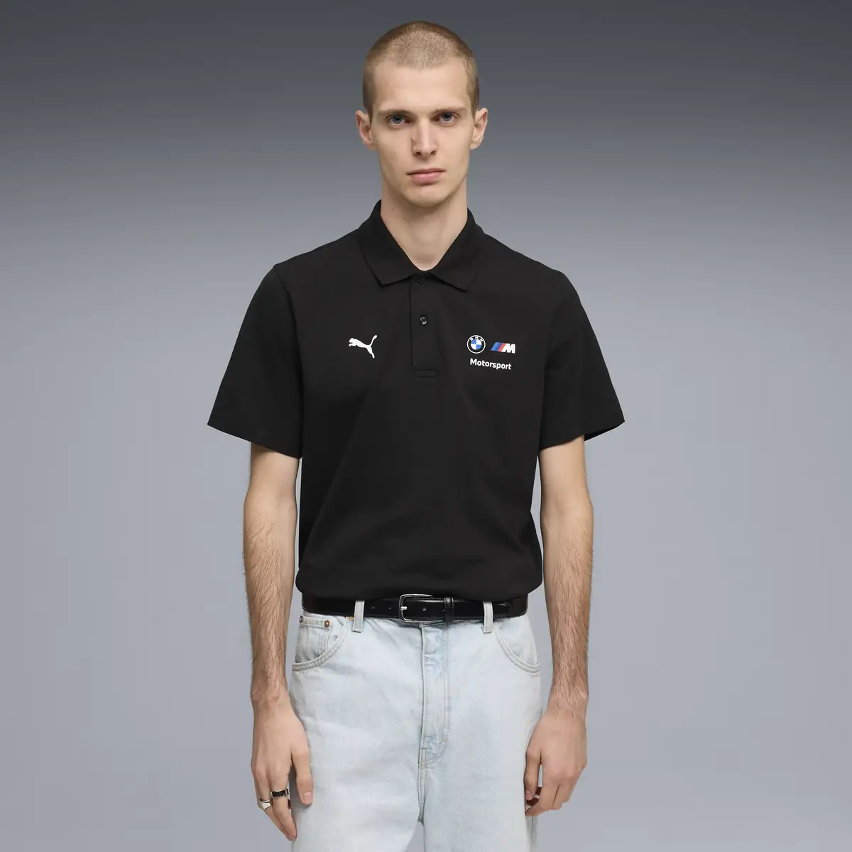 Puma BMW MMS Ess Polo Siyah Erkek T-Shirt & Polo
