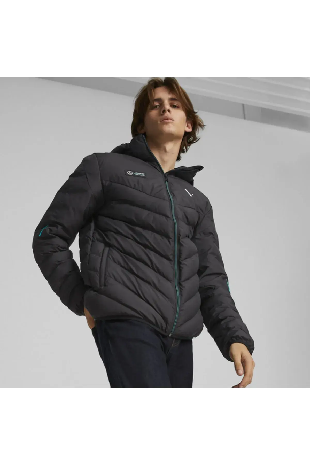 Puma Mapf1 Mt7 Ecolite Down Jacket Siyah Erkek Mont