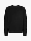 Calvin Klein SOFT STRUCTURED SWEA Erkek Siyah Sweatshirt
