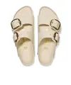 Birkenstock ARIZONA BIG BUCKLE NL HIGH SHINE Bej Kadın Terlik Birkenstock ARIZONA BIG BUCKLE NL HIGH SHINE Bej Kadın Terlik