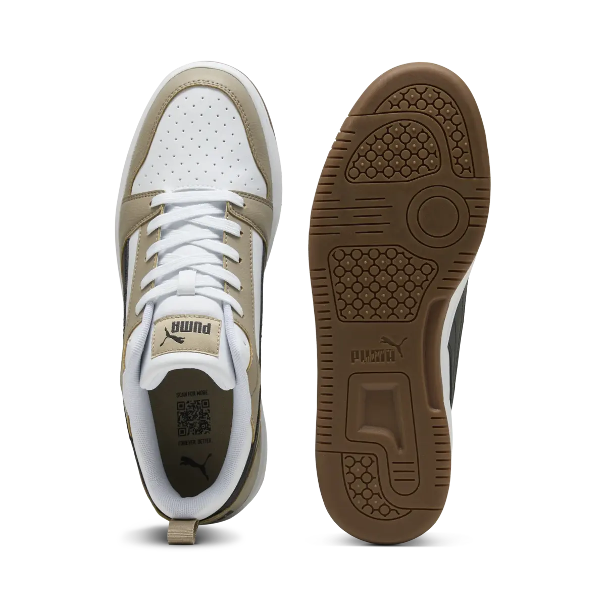 Puma Rebound V6 Low TDP Açık Kahve Spor Ayakkabı