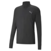 Puma RUN FAVORITE 1/4 ZIP M Siyah Erkek T-Shirt