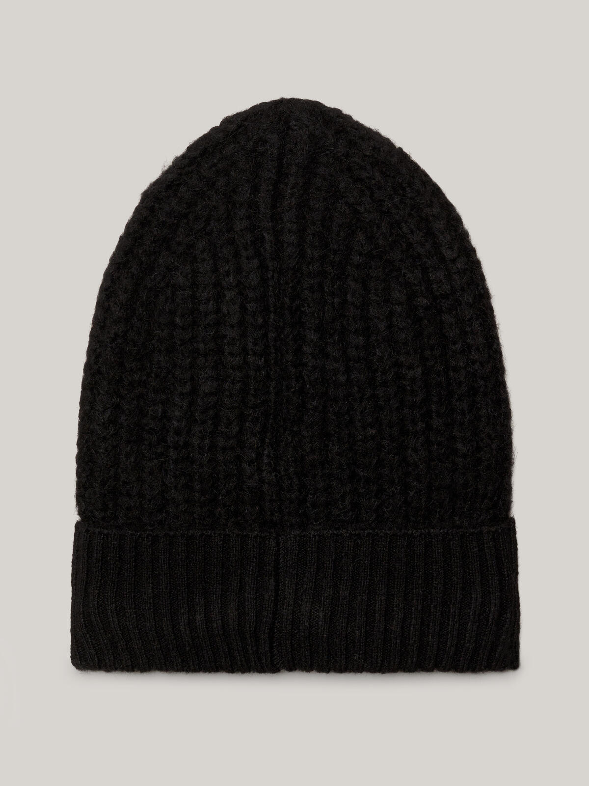 Tommy Hilfiger TJW COSY KNIT BEANIE Kadın Siyah Bere