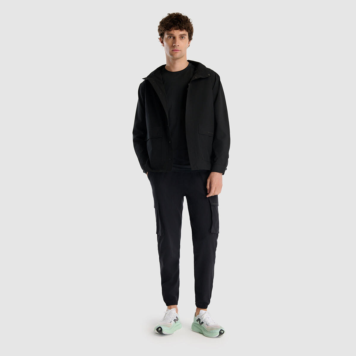 New Balance MNP1531 Erkek Siyah Eşofman Altı