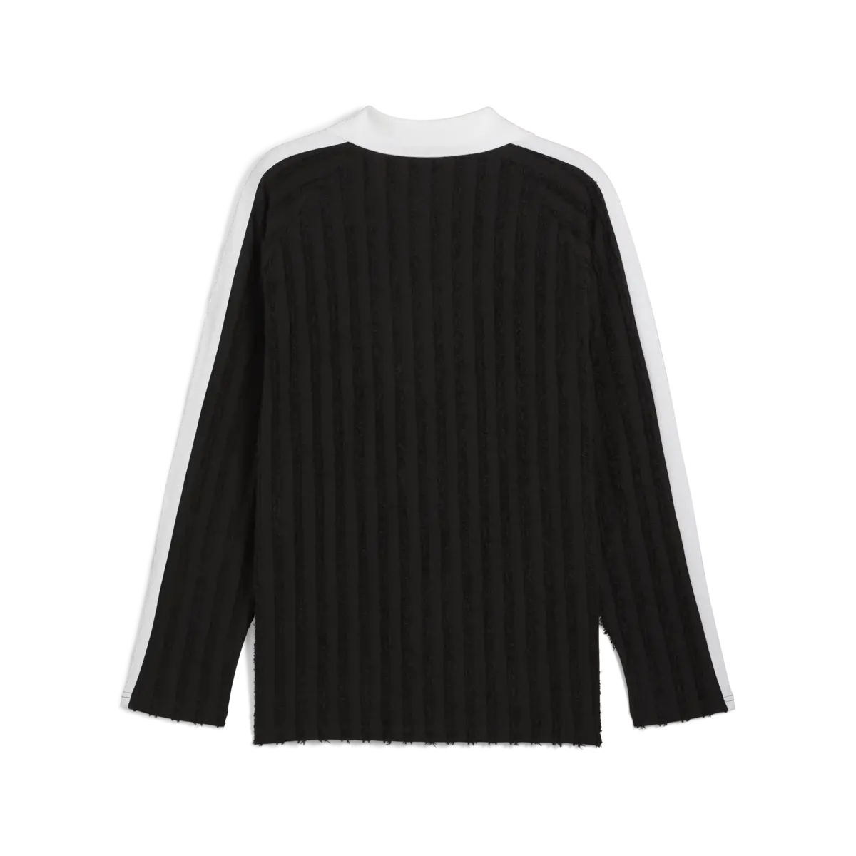 Puma T7 Relaxed Long Sleeve Polo Siyah Erkek T-Shirt & Polo