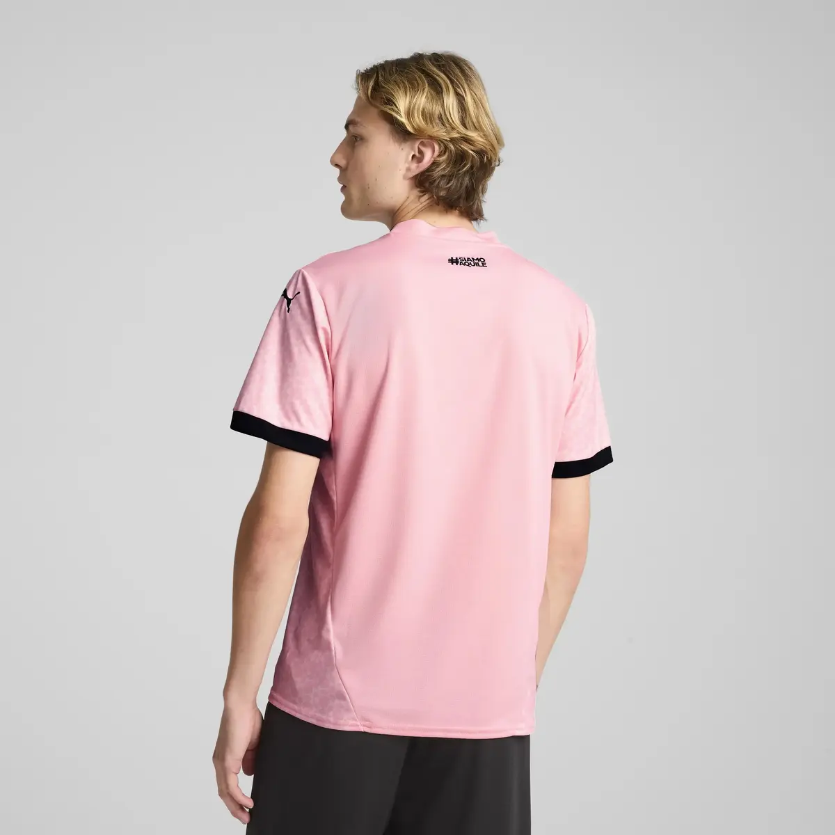 Puma Palermo Home Jersey Replica 24/25 Pembe Erkek Futbol Forması