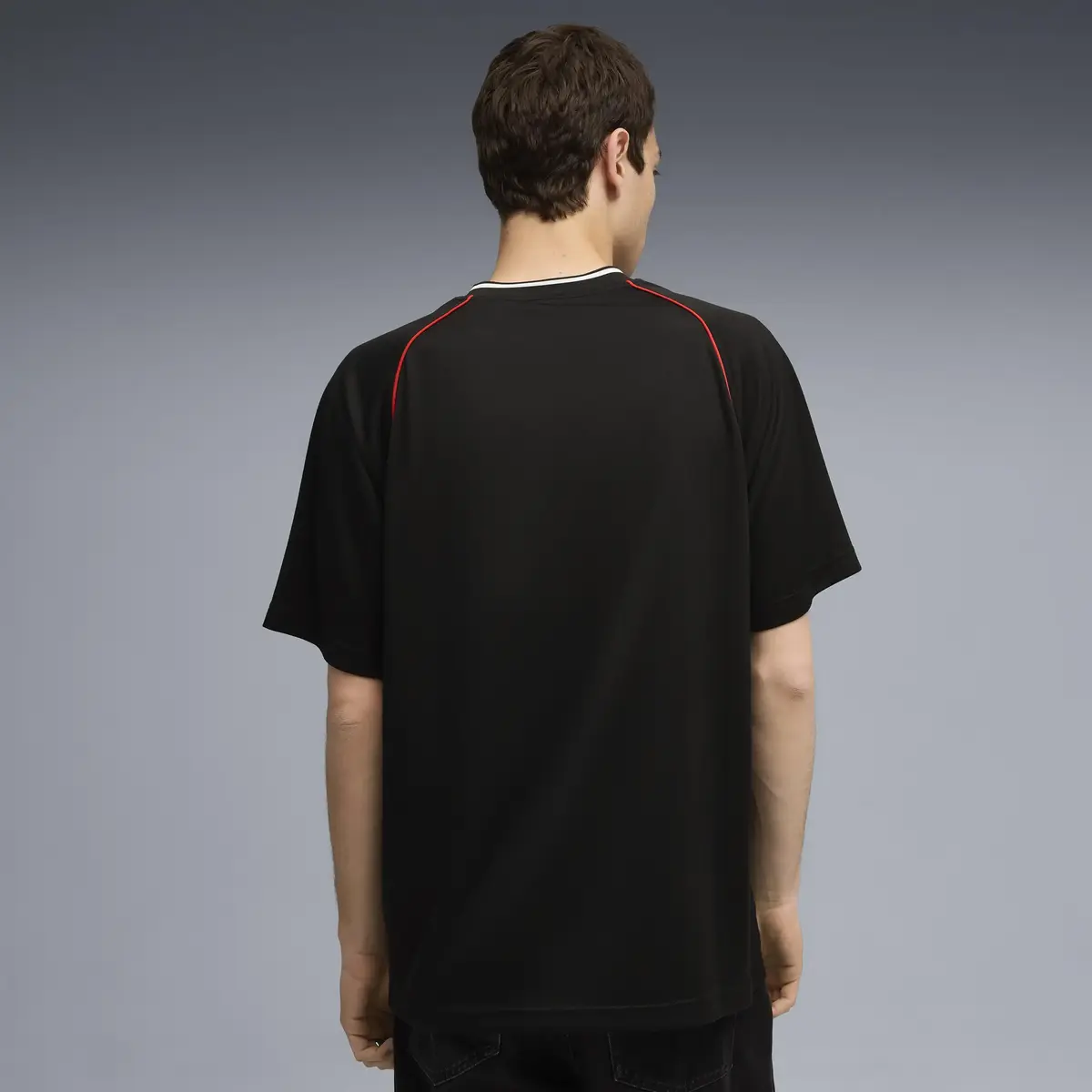 Puma ESS Football Jersey Siyah Erkek Forma