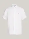 Tommy Hilfiger PIGMENT DYED LINEN R, YCF Beyaz Erkek Gömlek