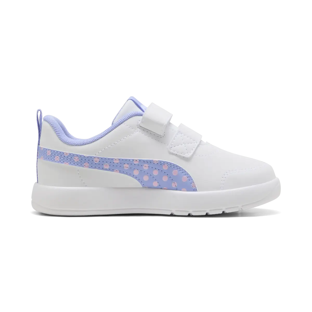 PUMA Courtflex V3 Dotty V PS PUMA White-Inten Beyaz Unisex Spor Ayakkabı & Sneaker