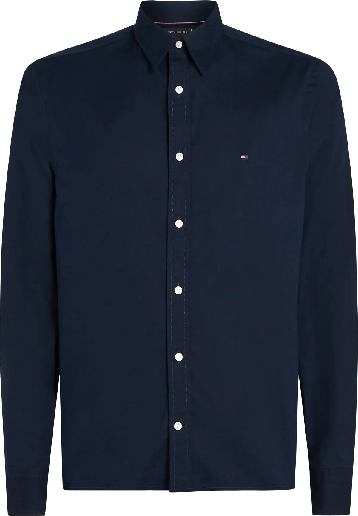 Tommy Hilfiger FLEX POPLIN KENT COL, DW5 Siyah Erkek Gömlek