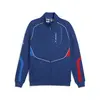 Puma BMW MMS SWEAT JACKET Mavi Erkek Fermuarlı Üst