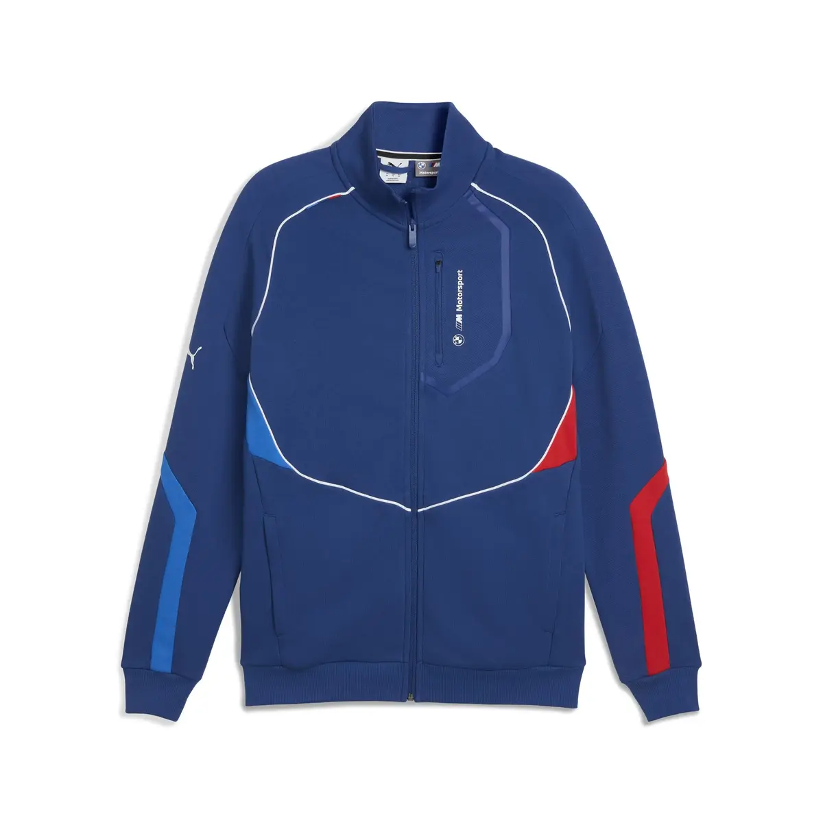Puma BMW MMS SWEAT JACKET Mavi Erkek Fermuarlı Üst
