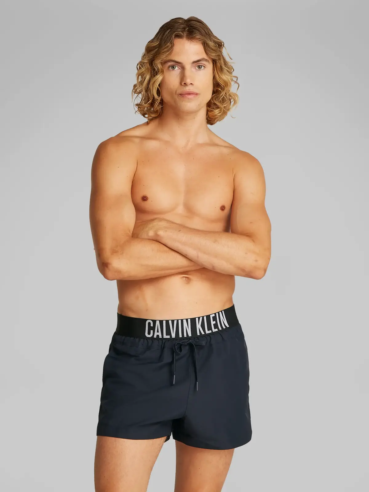 Calvin Klein SHORT WB Siyah Erkek Deniz Şortu