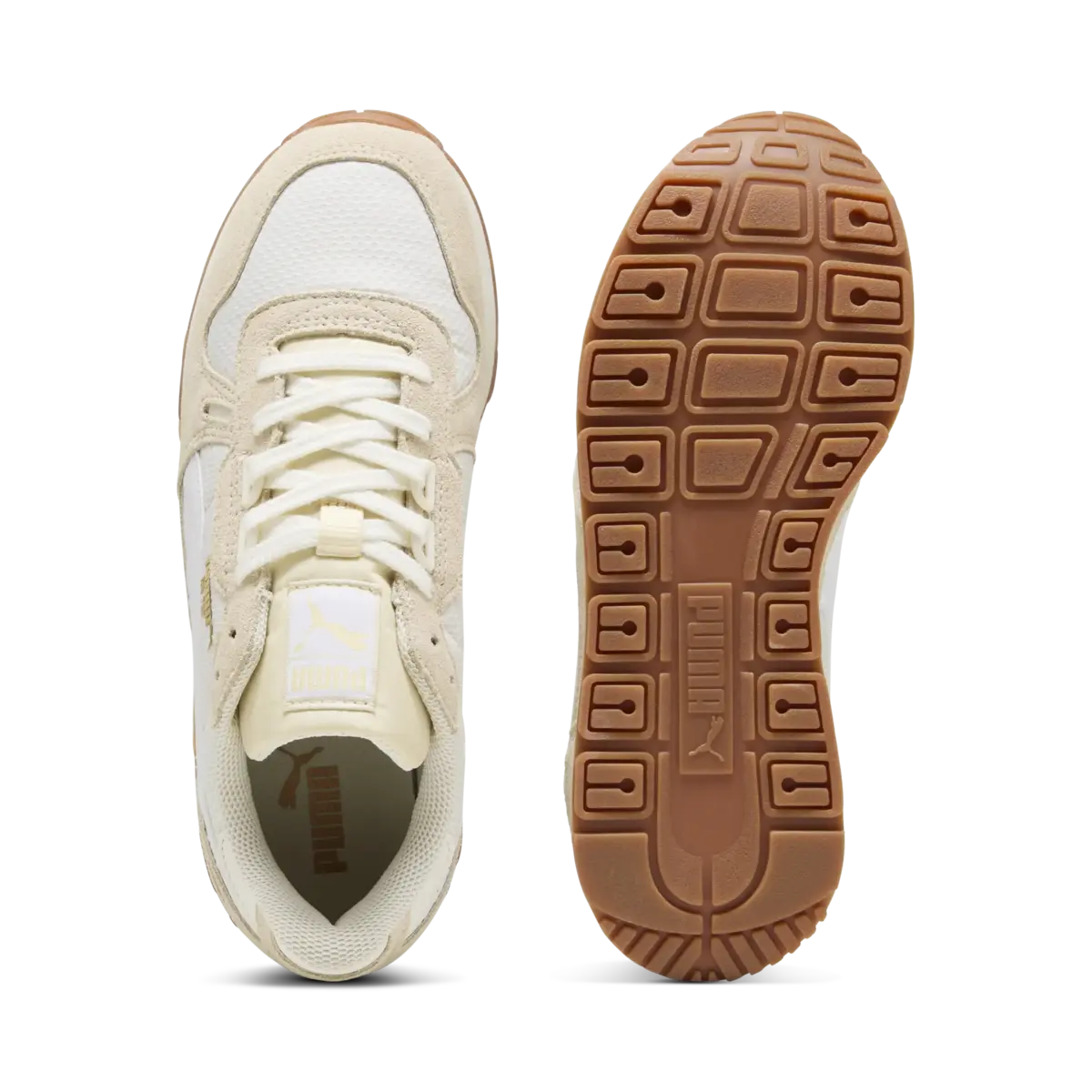 Puma RX 737 Mesh Wns Krem Kadın Spor Ayakkabı & Sneaker