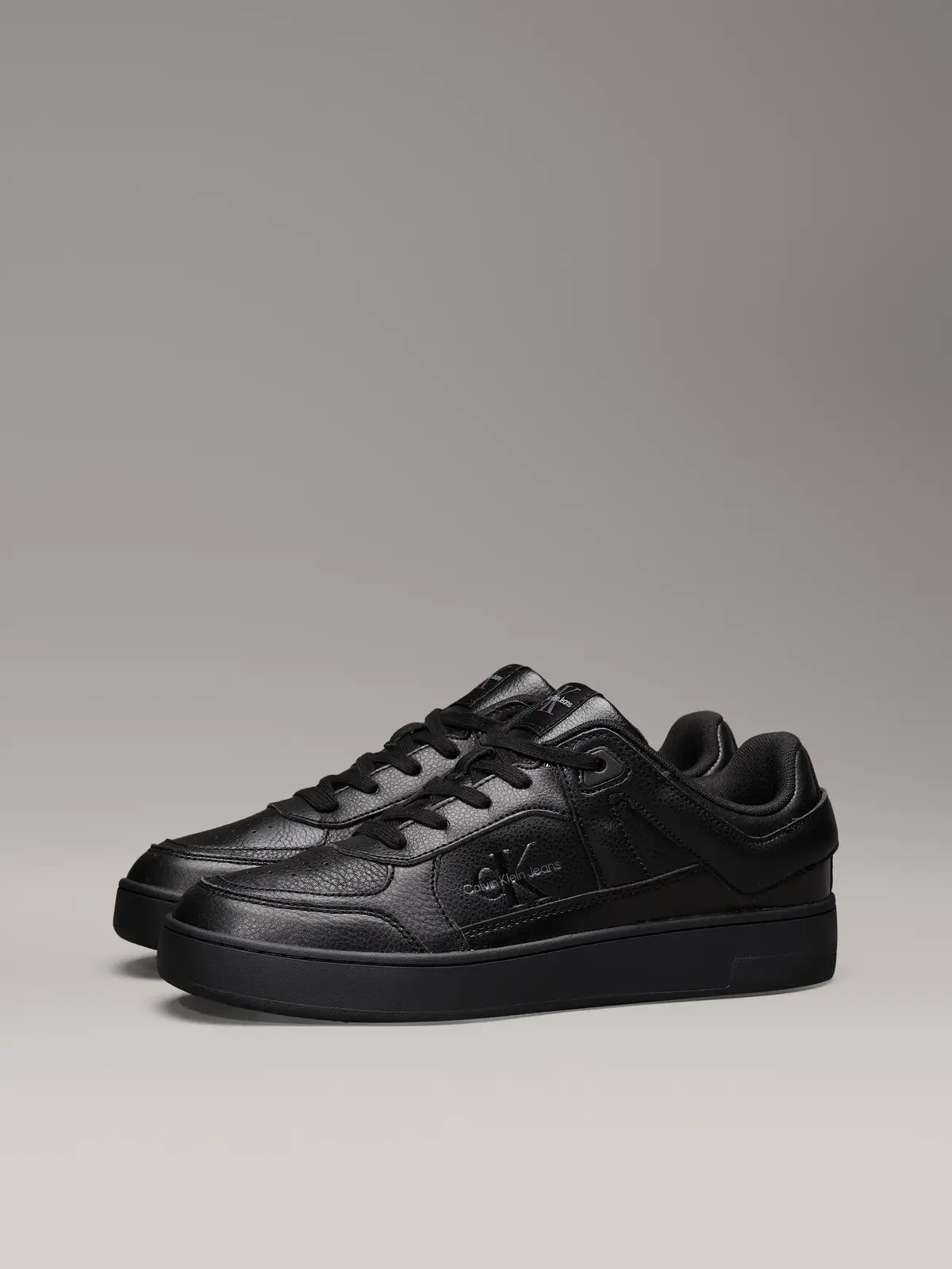Calvin Klein BASKET CUP LOW LACEU, 0GJ Siyah Erkek Spor Ayakkabı & Sneaker