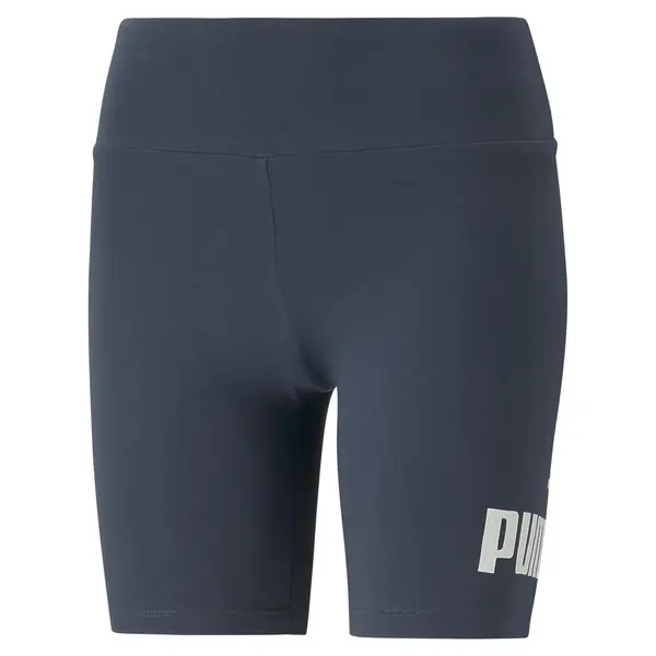 Puma Ess Logo Lacivert Kadın Biker Tayt