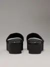 Calvin Klein FLATFORM SANDAL SLID, 0GJ Siyah Kadın Terlik