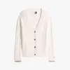 Tommy Hilfiger TJW CABLE CARDIGAN, YBH Krem Kadın Kazak