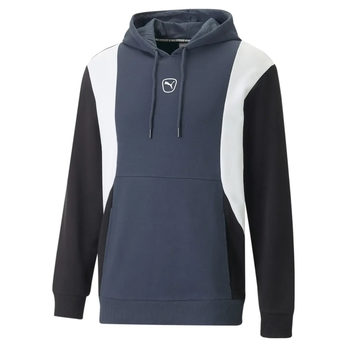 Puma King Top Hoody Puma Black-Dark Night Lacivert Erkek Sweatshirt