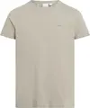 Calvin Klein STRETCH SLIM FIT T-S, PAH Bej Erkek T-Shirt & Polo