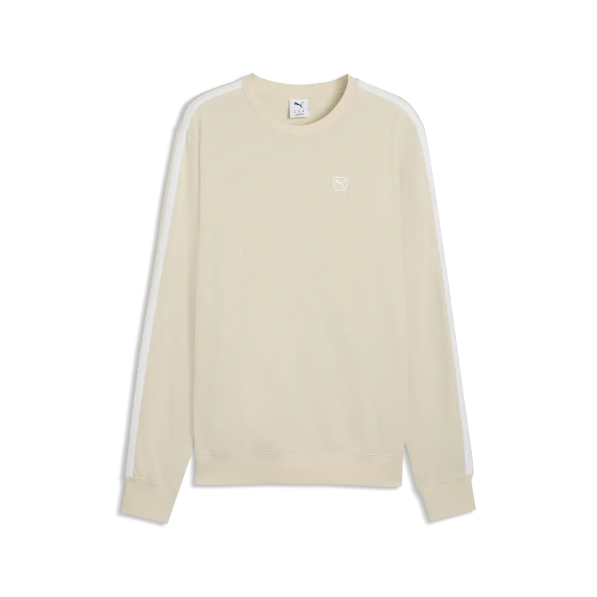 Puma ESS ELEVATED Crew TR TK Krem Erkek Sweatshirt