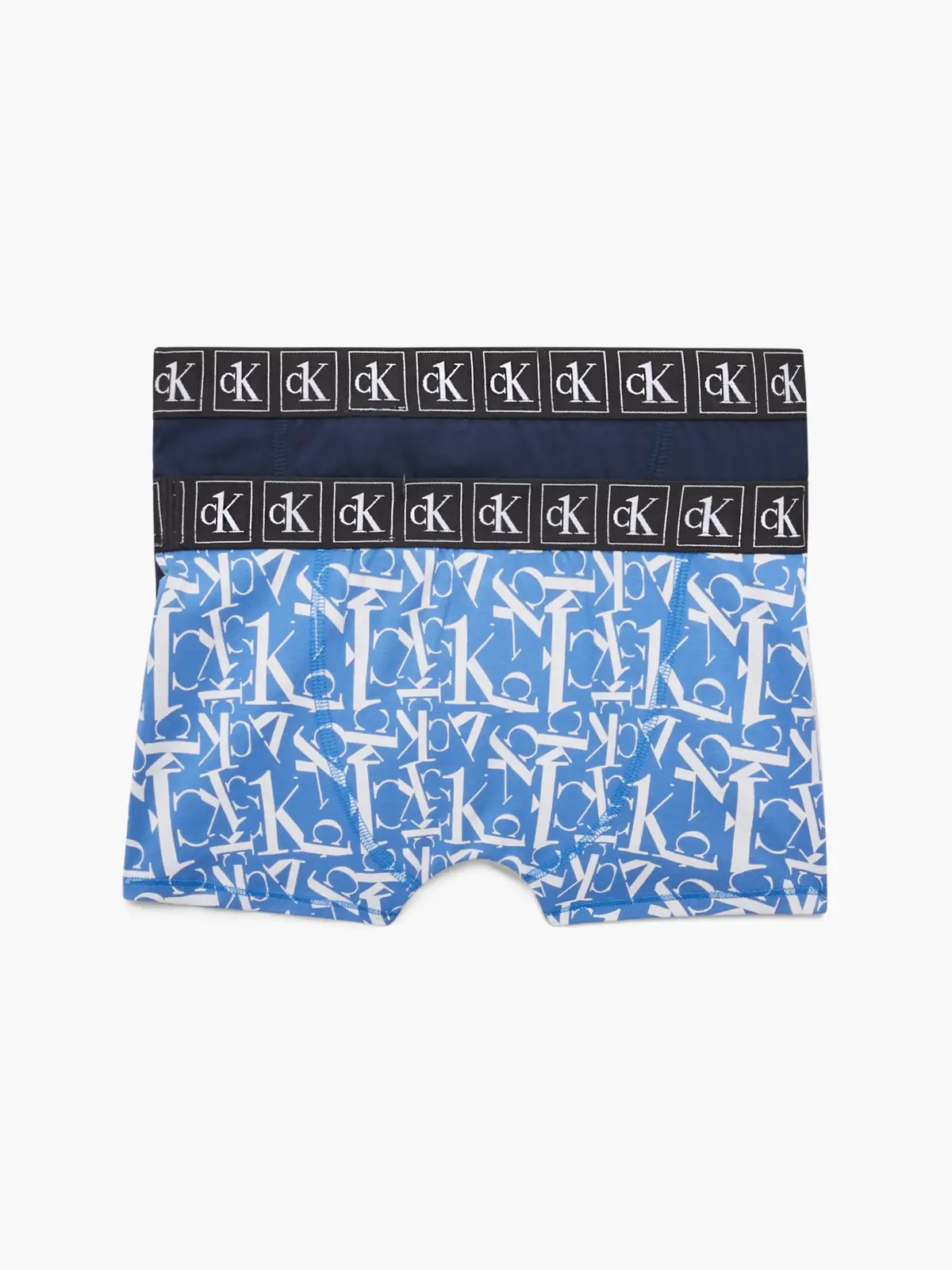 Calvin Klein 2PK TRUNK Erkek Mavi Boxer Set