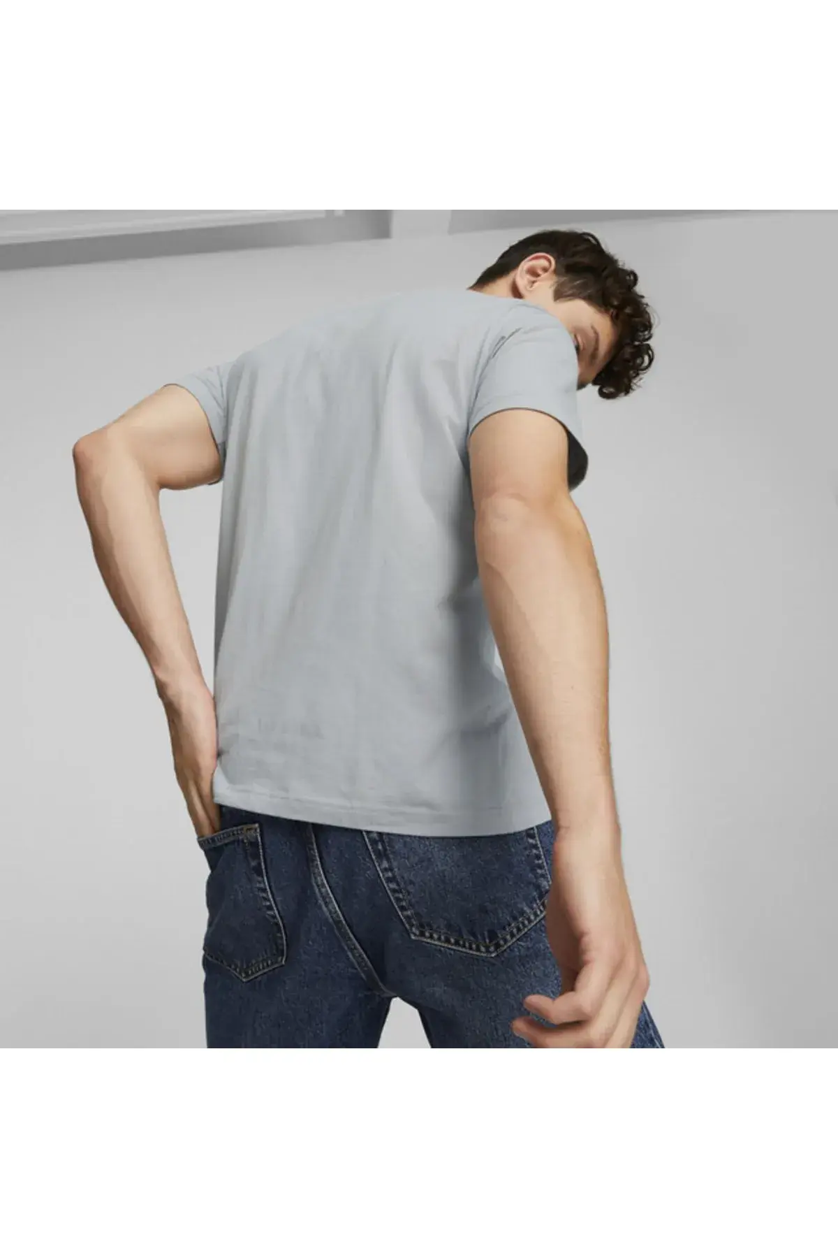 Puma Mapf1 Ess Tee Gri Erkek T-Shirt