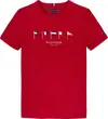 Tommy Hilfiger MULTI FLAG EMB REG T, XLG Kırmızı Erkek Çocuk T-Shirt & Polo