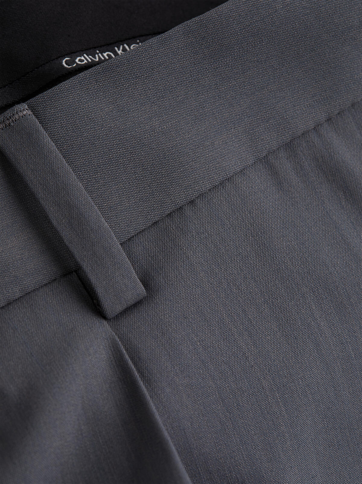 Calvin Klein TECHNO WOOL CARGO PA Erkek Gri Kumaş Pantolon