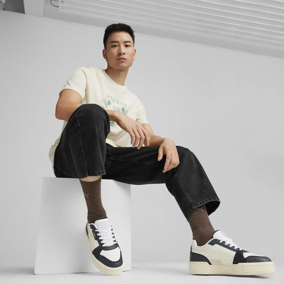 Puma CA Pro Lux III Beyaz Erkek Günlük Spor Ayakkabı